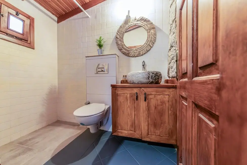 Битез: Chic Villa w Fireplace 3 min to Beach in Bodrum
