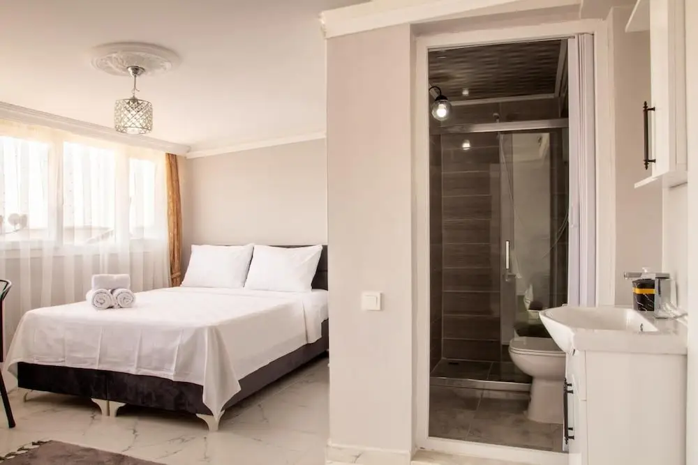 Урла: Convenient Studio Flat 10 min to Seashore in Urla
