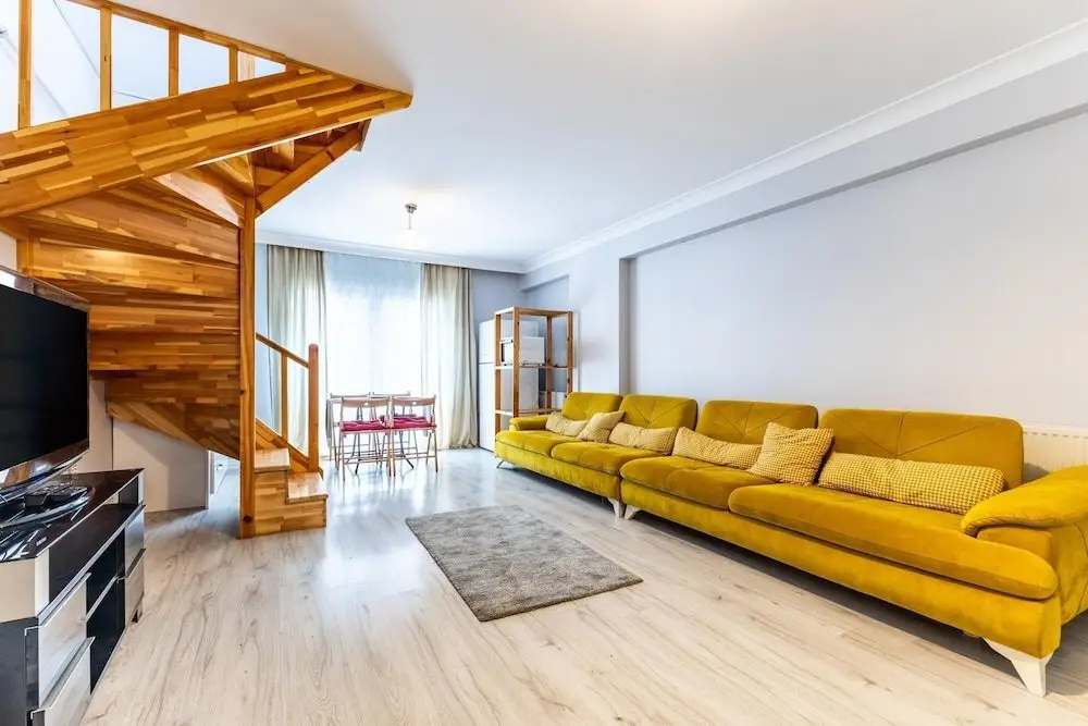 Стамбул: Chic Residence w Balcony 5 min to Bull Statue