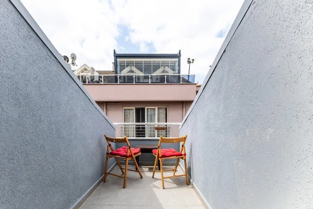 Стамбул: Chic Residence w Balcony 5 min to Bull Statue