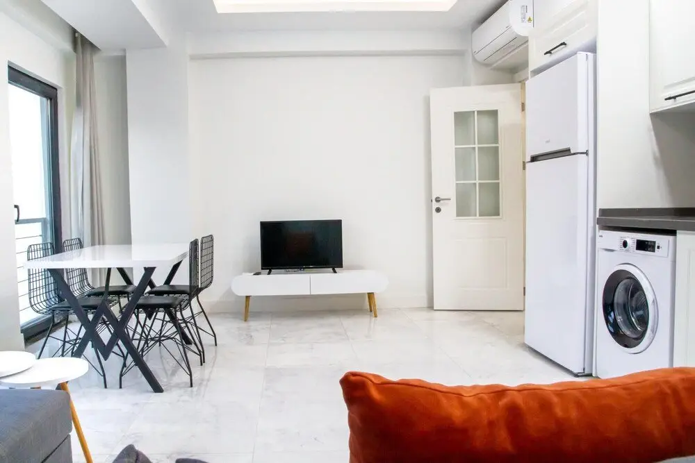 Милас: Chic Flat w Garden 1 min to Milas Coast