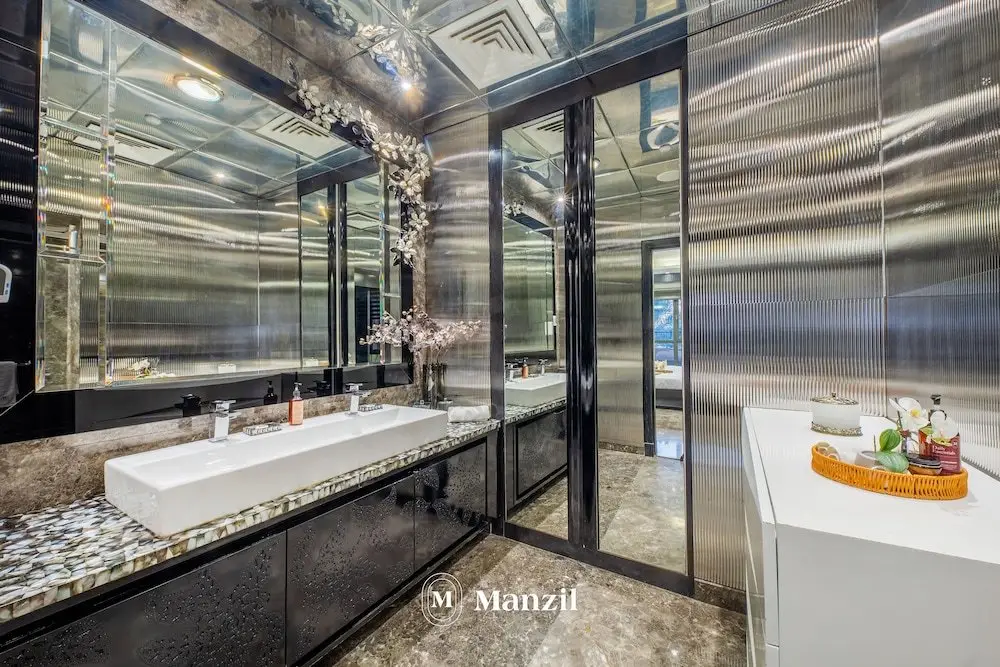 Дубай: Manzil - Signature 6BR Pool Villa in Palm Jumeirah
