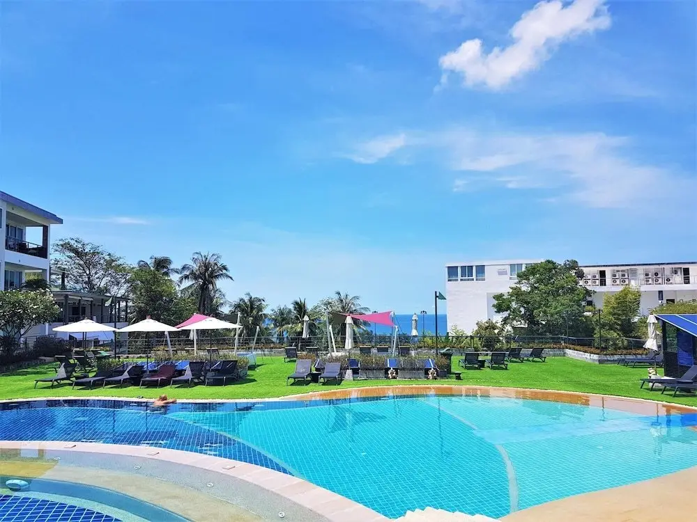 Муанг: G202 Sea View Swimming Pool Jacuzzi 500m to the Beach