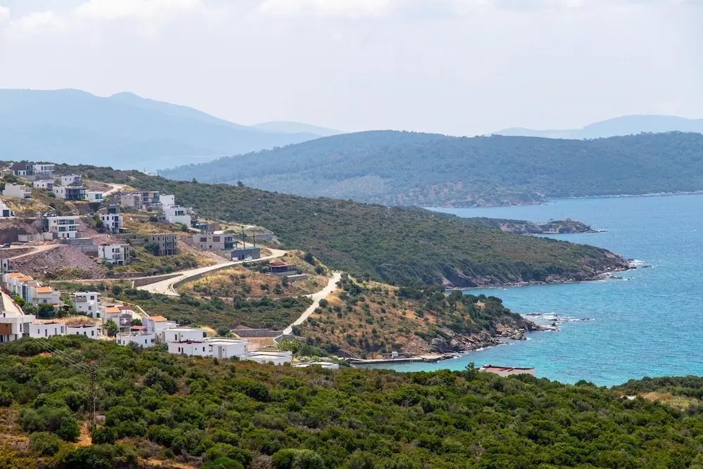 Милас: Sea View Cozy House With Private Beach in Bodrum