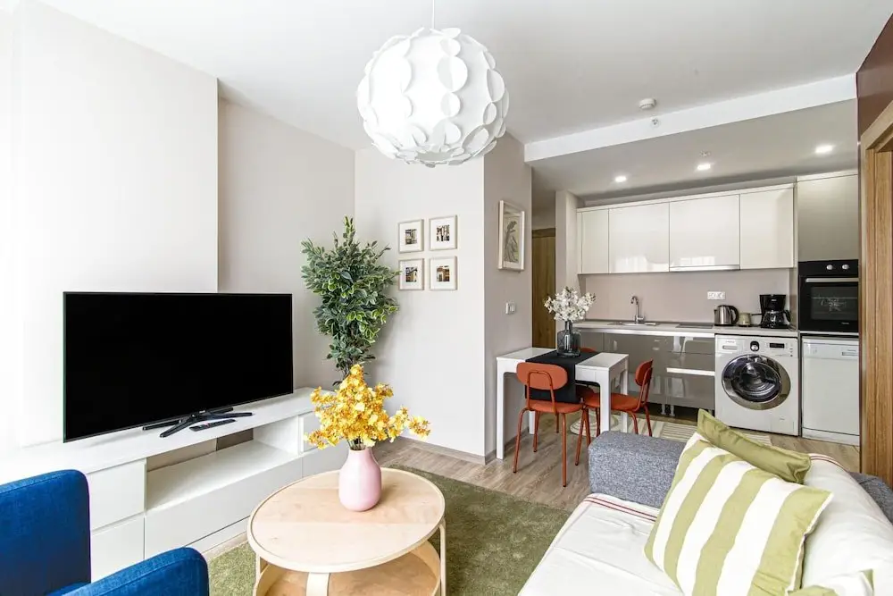 Стамбул: Residence Flat 5 min to Miniaturk Near Golden Horn