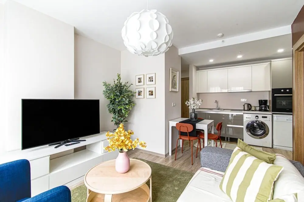 Стамбул: Residence Flat 5 min to Miniaturk Near Golden Horn