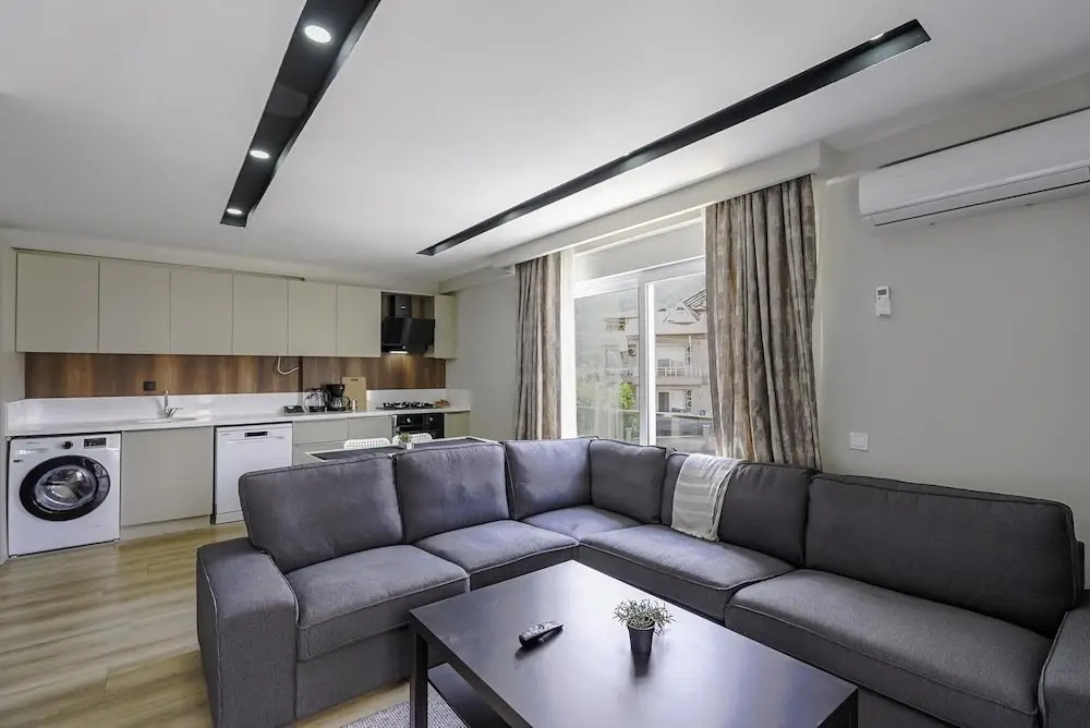 Modern Flat w Balcony 5 min to Beach in Kemer — фото 1