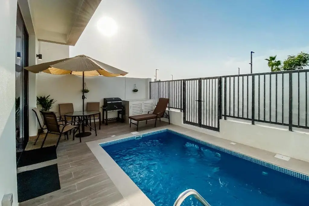 Рас-эль-Хайма: RH-Beautiful 3BR Villa with private pool near beach in Ras Al Khaimah