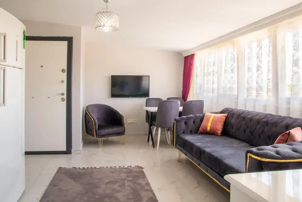 Урла: Modern Flat 10 min to City Center and Sea in Urla