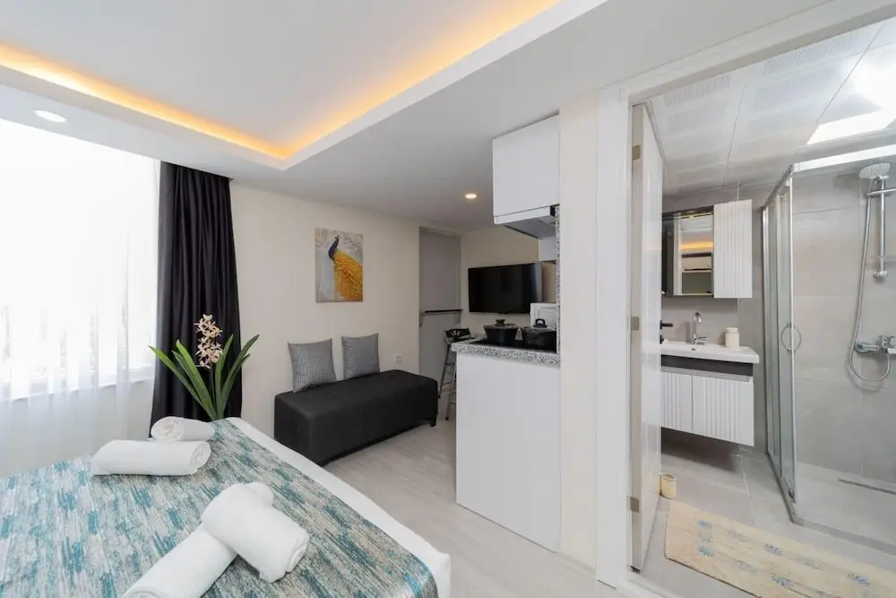 Анталья: Studio Flat 10 min to Mermerli Beach in Antalya