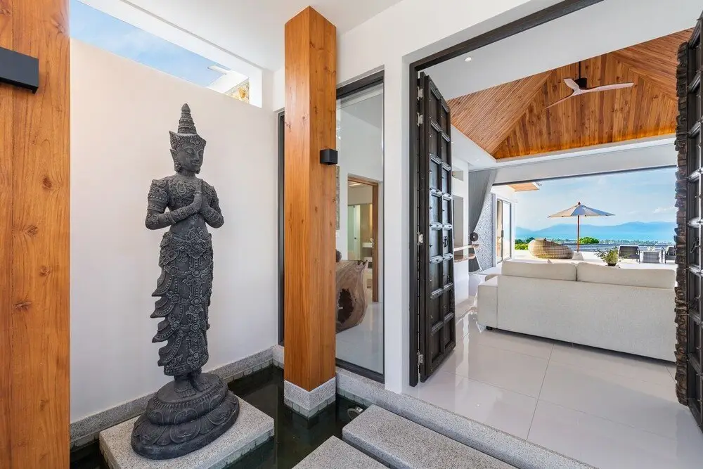 Самуи: Beautiful 4 Bedroom Luxury Villa with Sea Views - KBR2