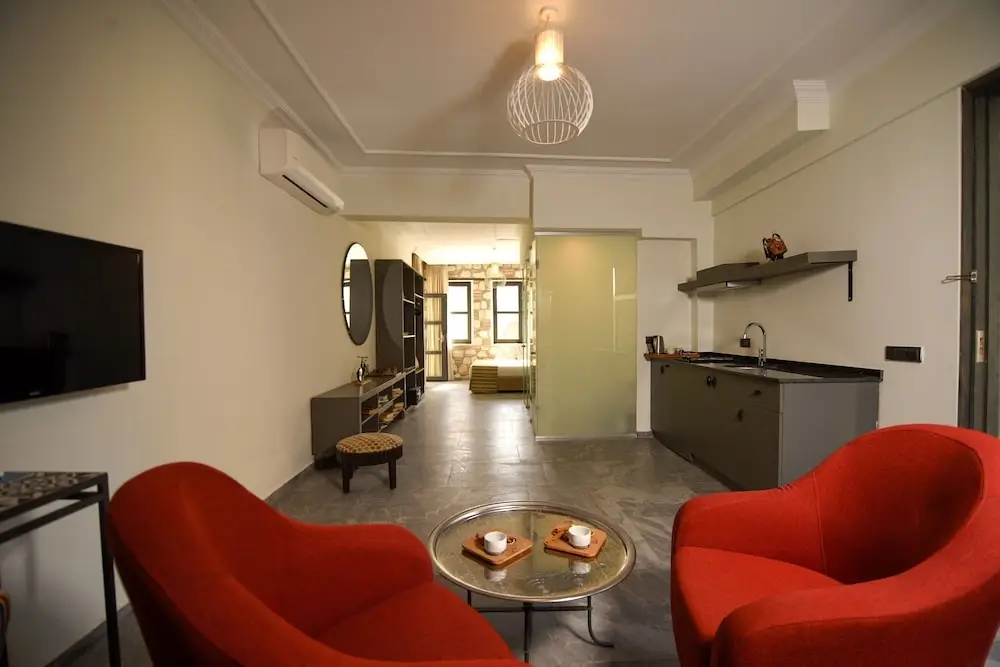 Анталья: Sweet Studio Flat with Patio SARMAŞIK