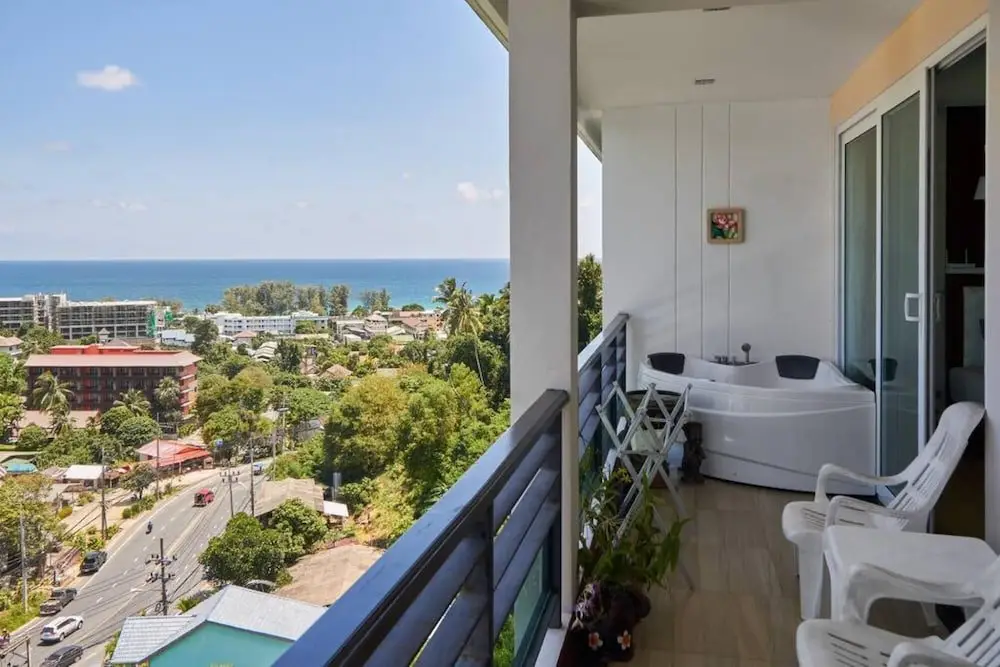 Муанг: 602 10 min to the Beach Sea View Jacuzzi Rooftop Pool