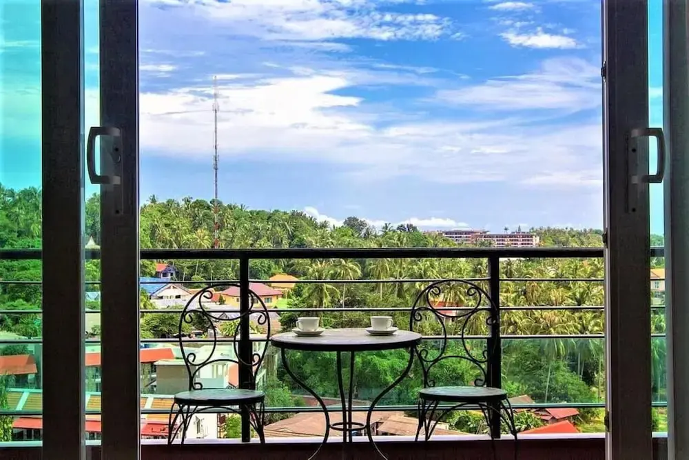 Муанг: 205 Sea View 900m From Karon Beach Rooftop Pool Wi-fi