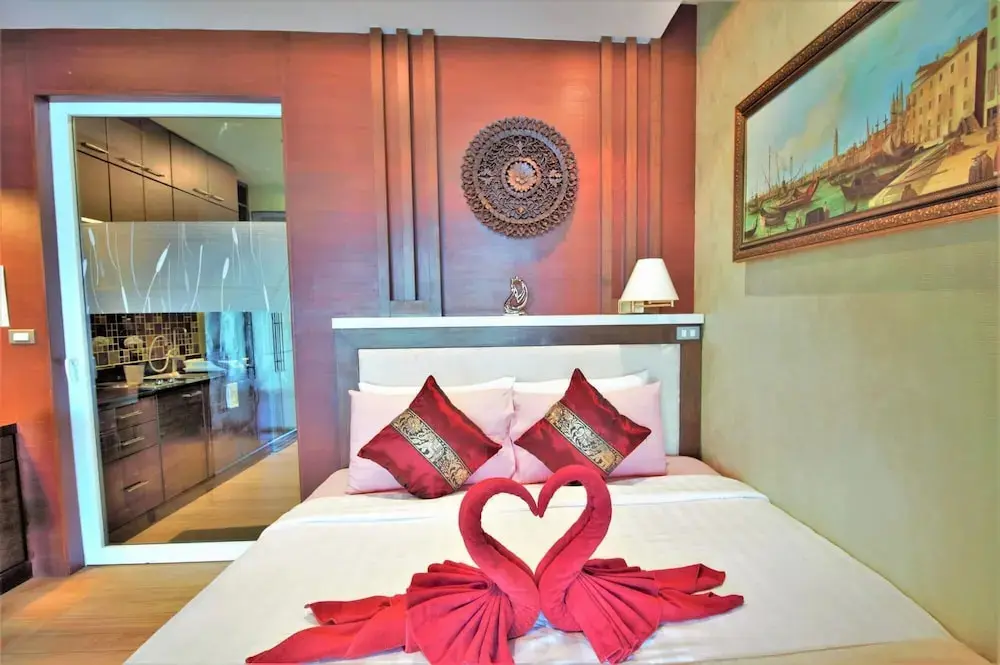 Муанг: 205 Sea View 900m From Karon Beach Rooftop Pool Wi-fi