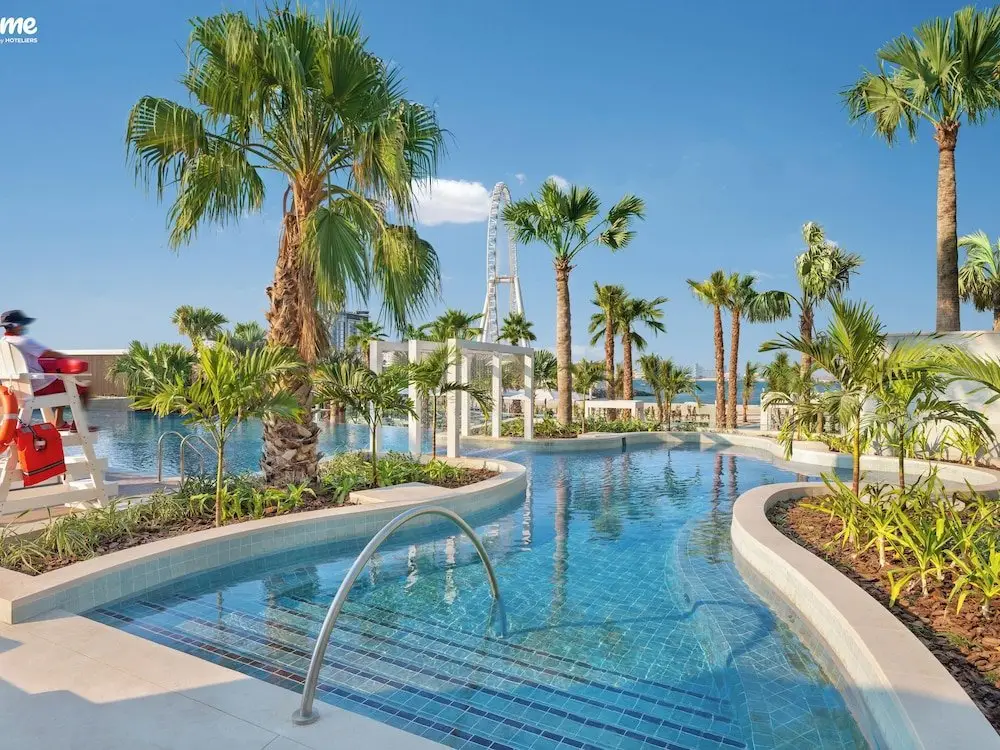 Дубай: 1B-Address JBR - 1107 by bnbmehomes