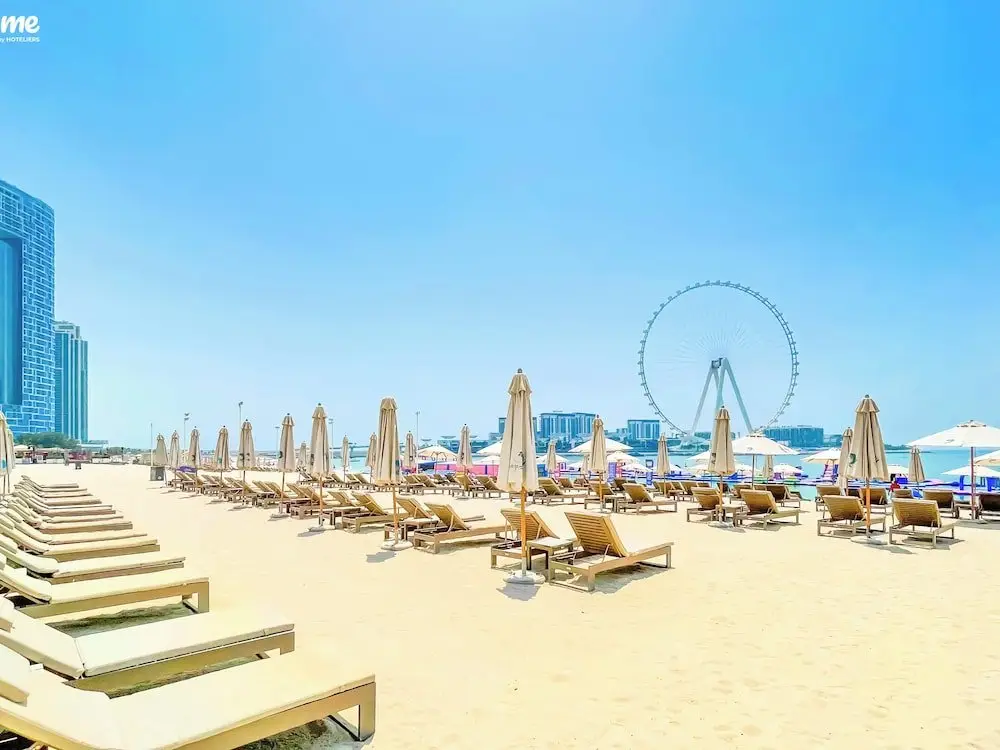 Дубай: 1B-Address JBR - 1107 by bnbmehomes