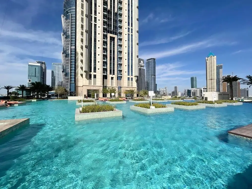 Дубай: Yogi - Lake-Side Fancy Apartment Near Dubai Mall