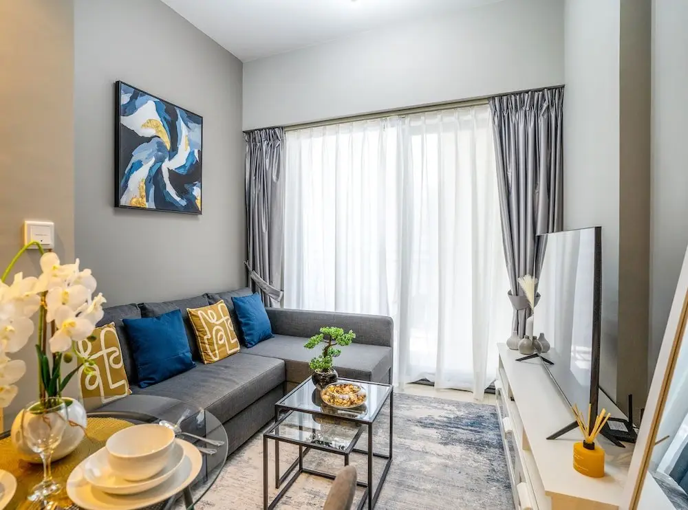 Tanin - Exquisite 1BR Apt in Zada Tower with Canal Views — фото 1