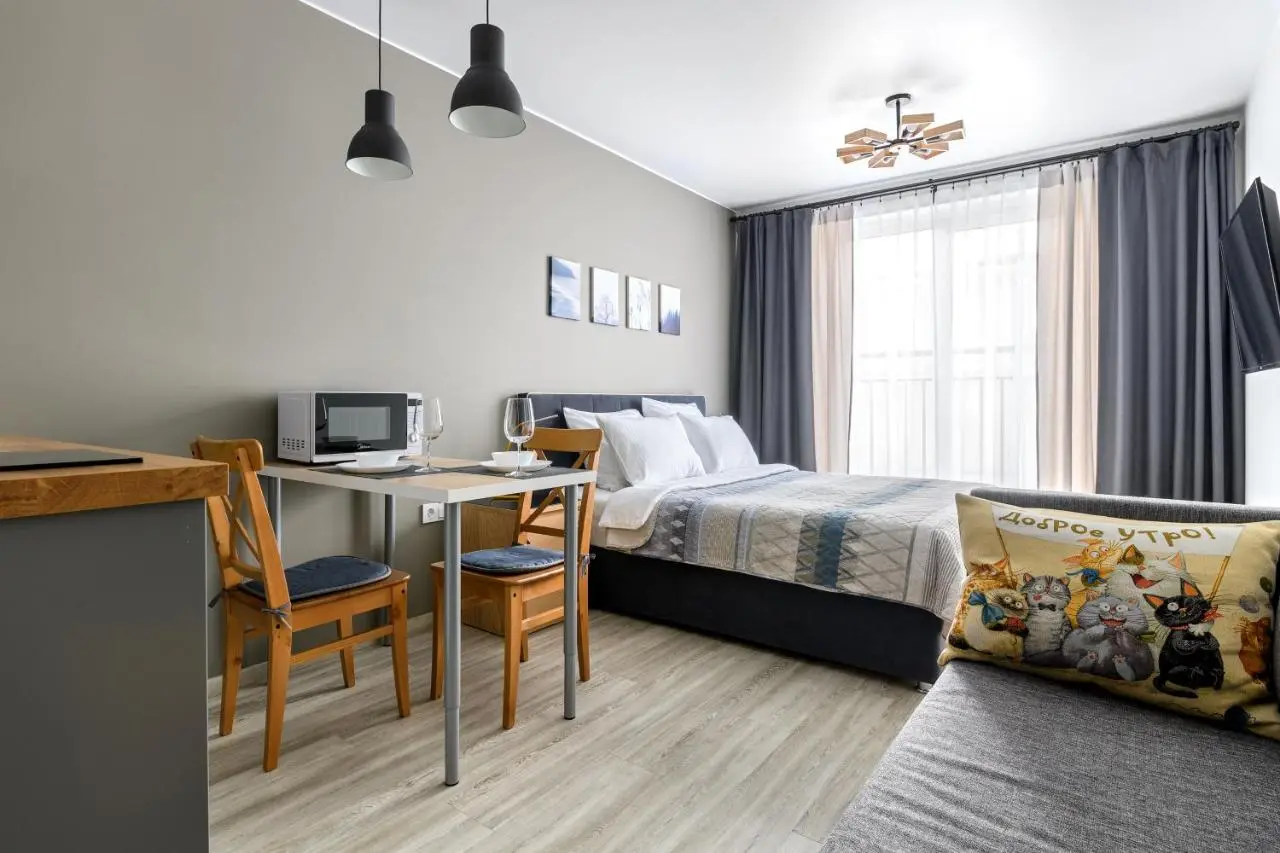 Санкт-Петербург: Apartments Grey 1 минута до метро