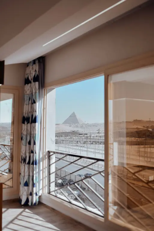 Гиза: Отель Royal Great Pyramid Inn