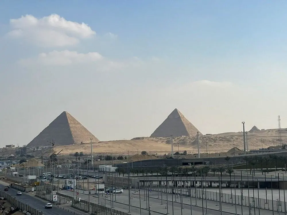 Гиза: Отель Royal Great Pyramid Inn