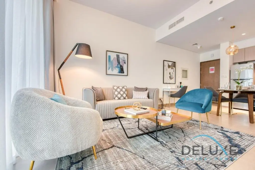 Дубай: Endearing 1BR at Park Heights II Dubai Hills by Deluxe Holiday Homes