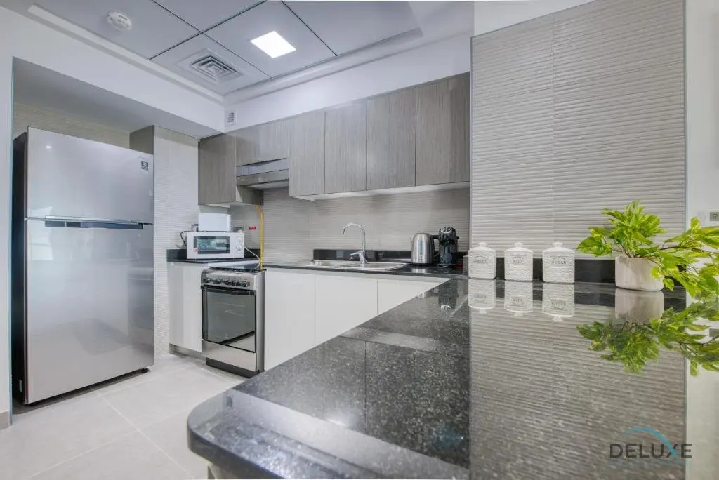 Дубай: Gleeful 1BR in Bella Rose Al Barsha South by Deluxe Holiday Homes
