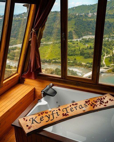Ардешен: Keyfi Teras Bungalov
