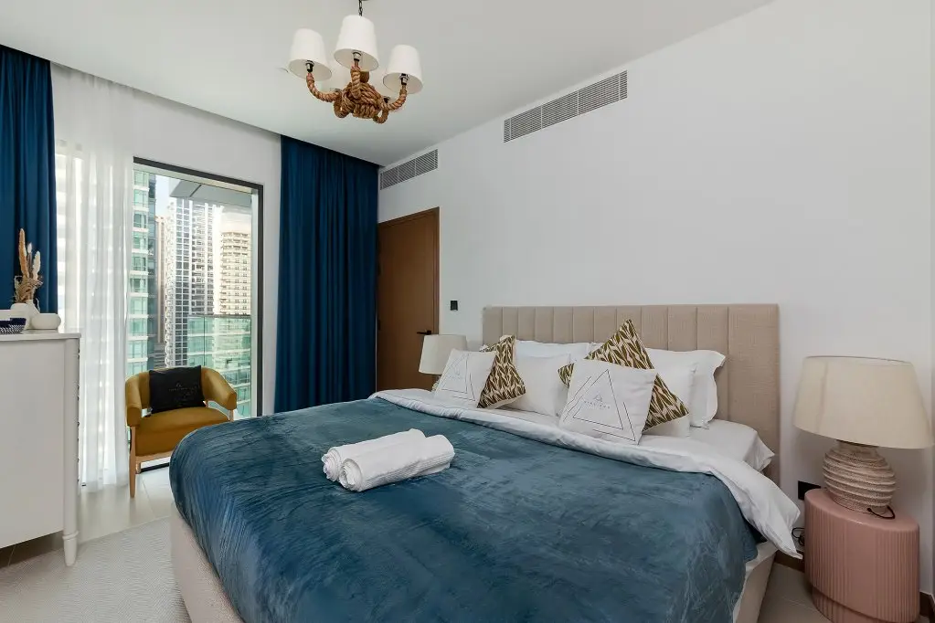Дубай: Апартаменты Stylish with beautiful view on Marina