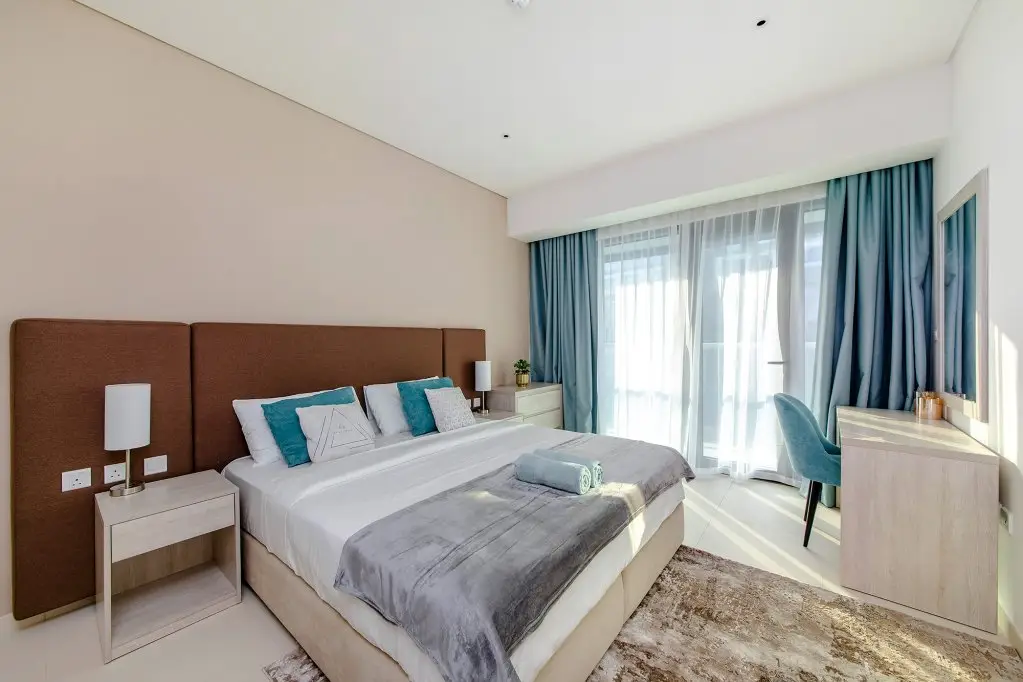 Дубай: Апартаменты Beautiful 1bdr on Palm Jumeirah