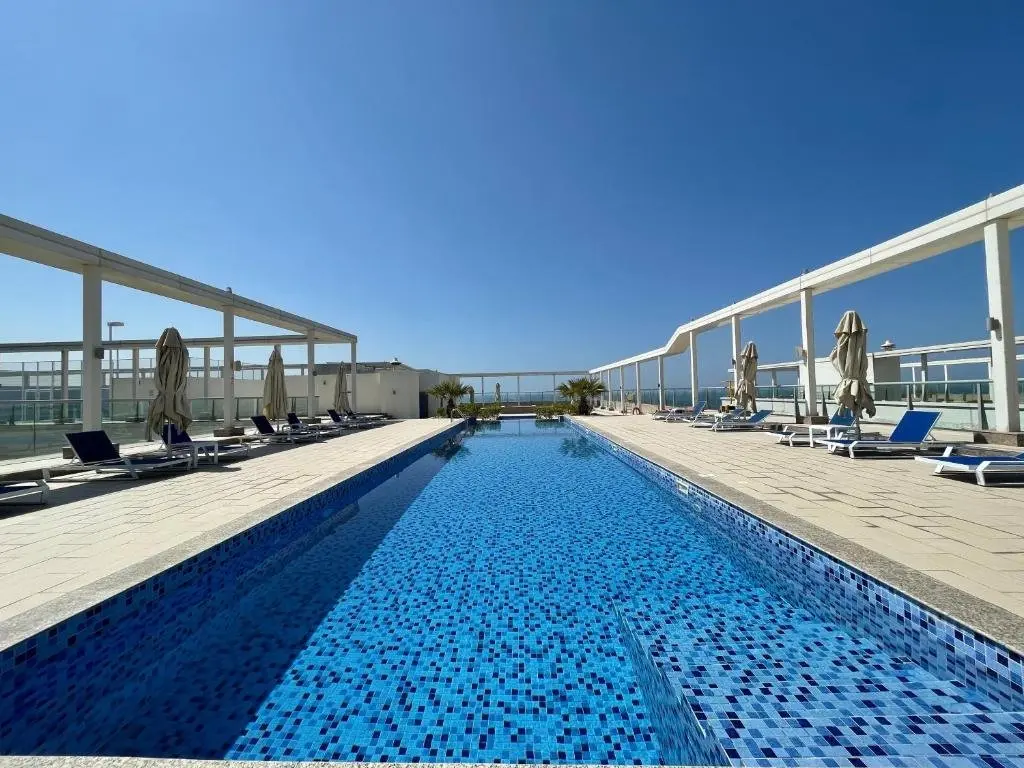 Рас-эль-Хайма: Deluxe Studio Private Apartment - Beachfront Property