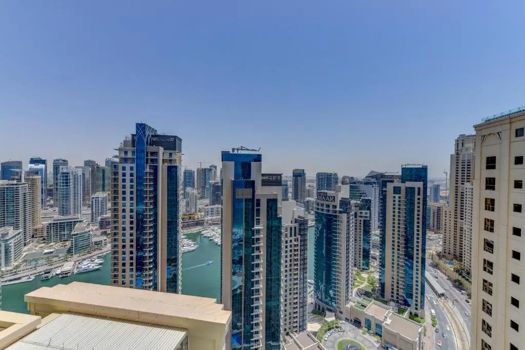 Дубай: JBR The Walk Rimal - 4-Bedroom Suite Full Sea View High floor