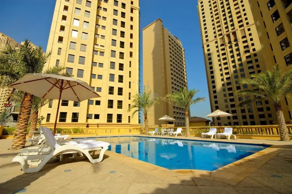 Дубай: JBR The Walk Rimal - 4-Bedroom Suite Full Sea View High floor