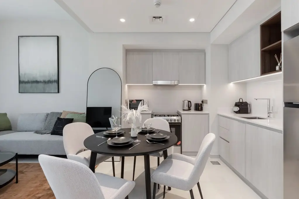 Дубай: Апартаменты Luxury 1BR at Vida Residences