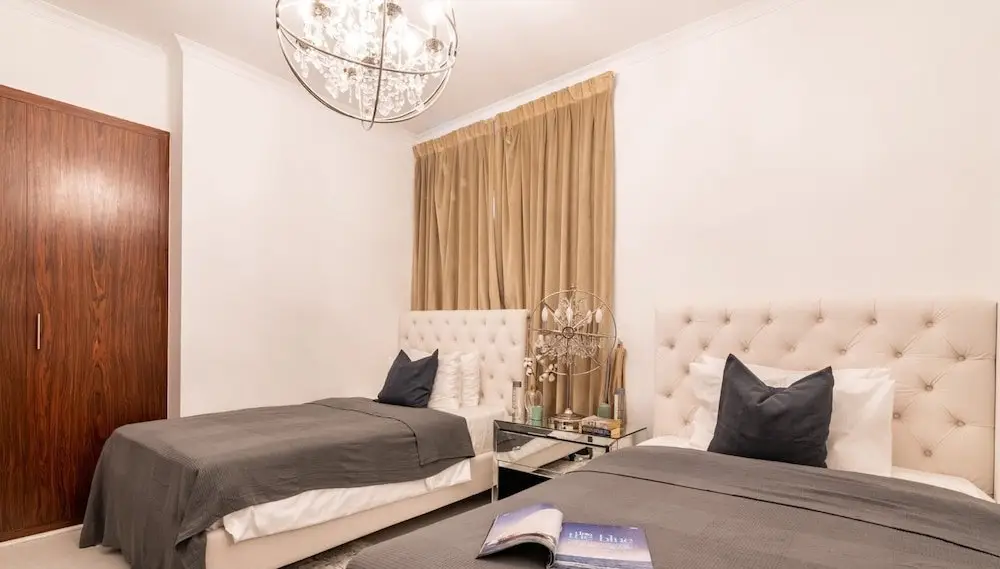 Дубай: Manzil - Spacious 3B Villa w/ Burj & Fountain View