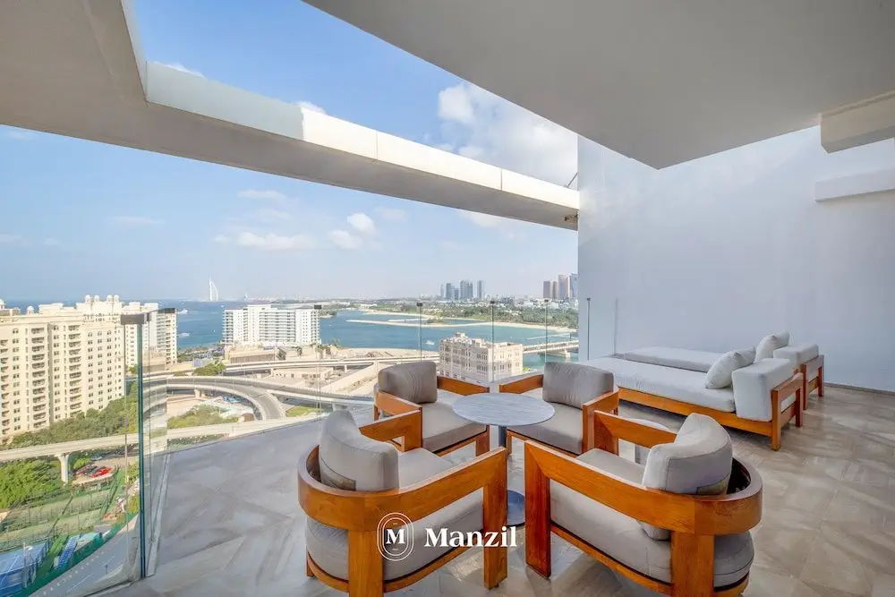 Дубай: Manzil - 4BR Penthouse | FIVE Palm | Private Pool