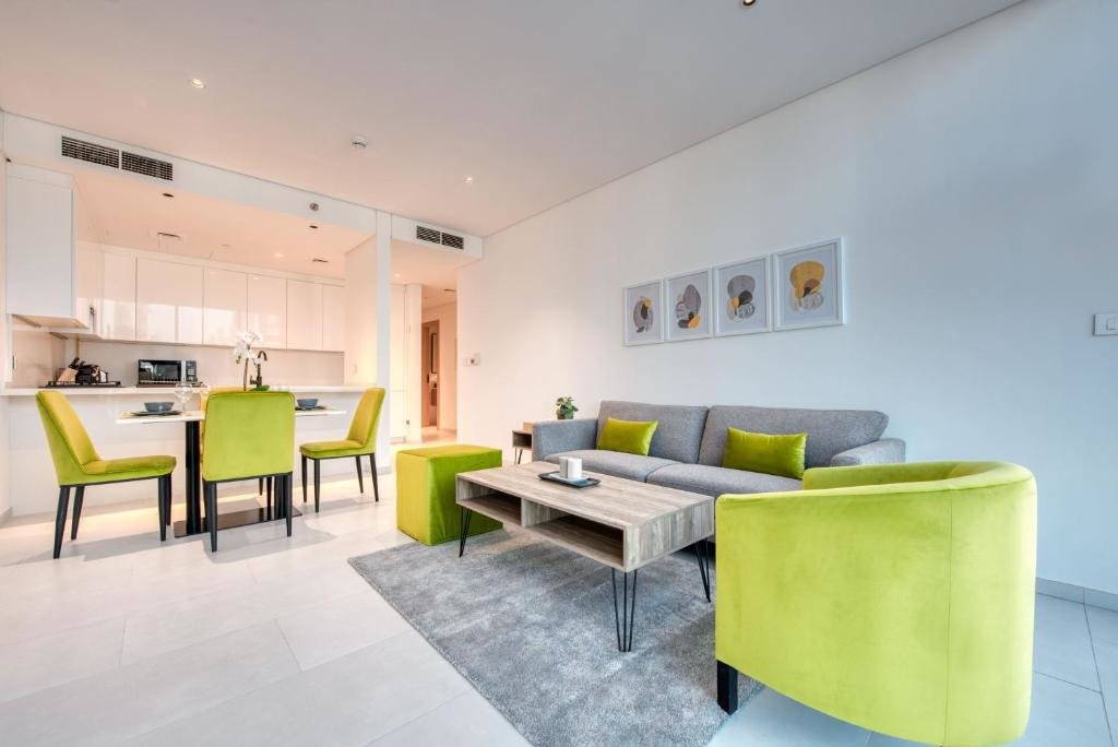 Дубай: Maison Privee - Luxury, Spacious, Modern Near Burj Khalifa and Dubai Canal