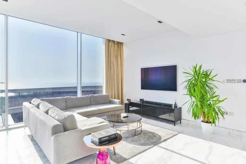 Дубай: Luxe 3 BR Oceanfront Apt with maids room in the heart of Bluewaters Island