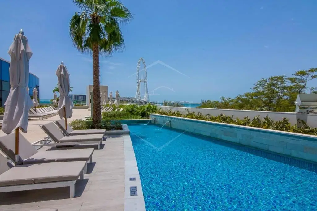 Дубай: KeyHost - Stunning 1BR - The Address Beach Residences JBR -Dubai Marina View - K1470