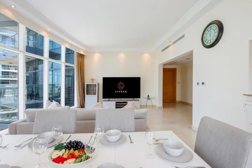 Dubai Marina 3 Bedroom Suite with Full Marina View — фото 1