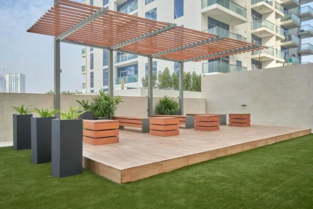 Дубай: Stella Stays Iconic 1 BDR Dubai JVC Large Terrace