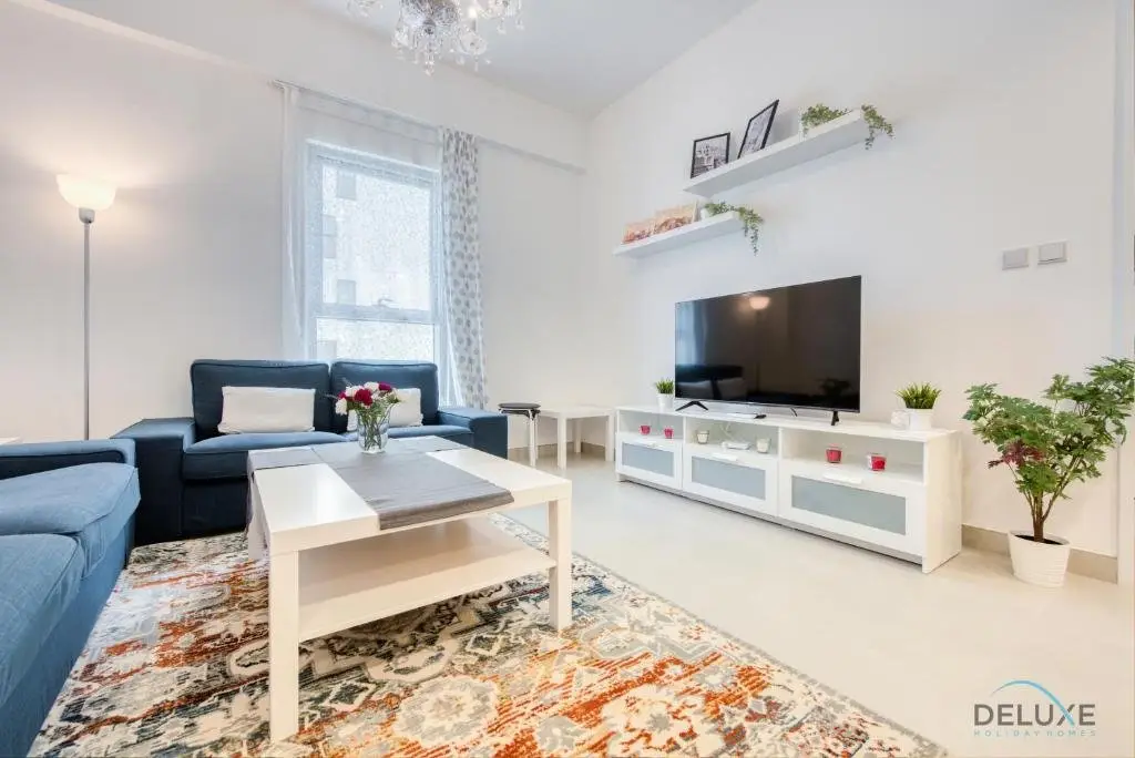 Дубай: Innovative 1 BR Apartment at Pulse Residence Dubai South by Deluxe Holiday Homes