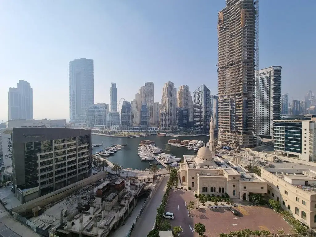 Дубай: Full Marina View Beautiful 1BR in Dubai Marina - Manchester 12