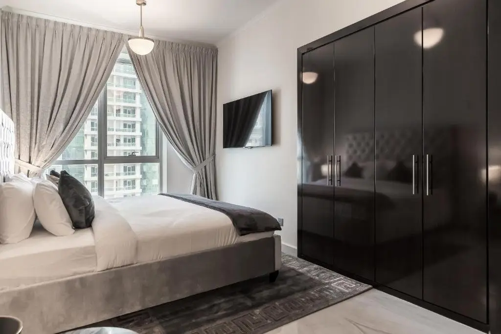 Дубай: HiGuests - Luxury Apartment, 10-min Walk to Dubai Harbor