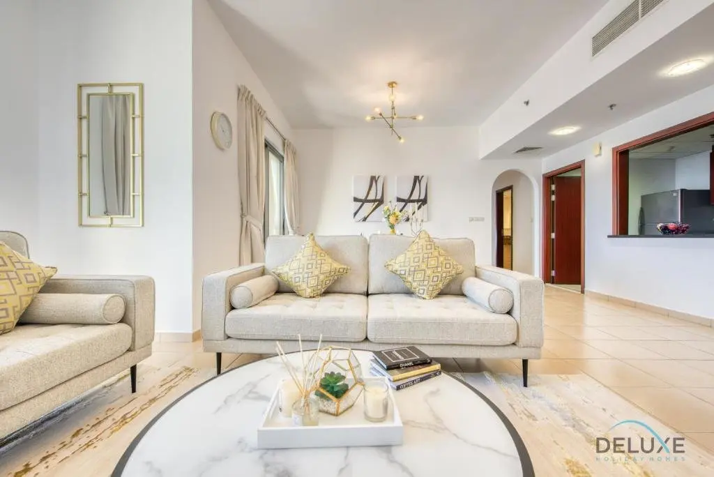 Дубай: Heavenly 2BR in Shams 2 JBR by Deluxe Holiday Homes