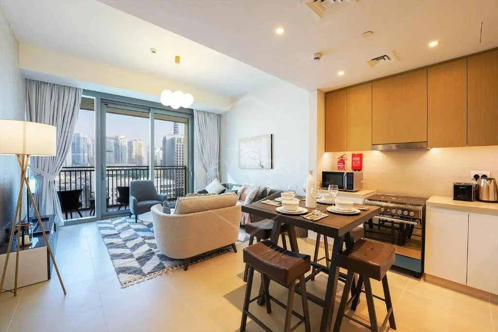 Дубай: KeyHost - Modern 1BR Sea View - 52 42 Towers Dubai Marina - K1240