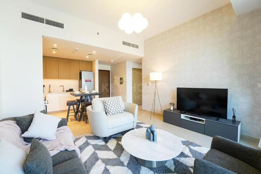 Дубай: KeyHost - Modern 1BR Sea View - 52 42 Towers Dubai Marina - K1240