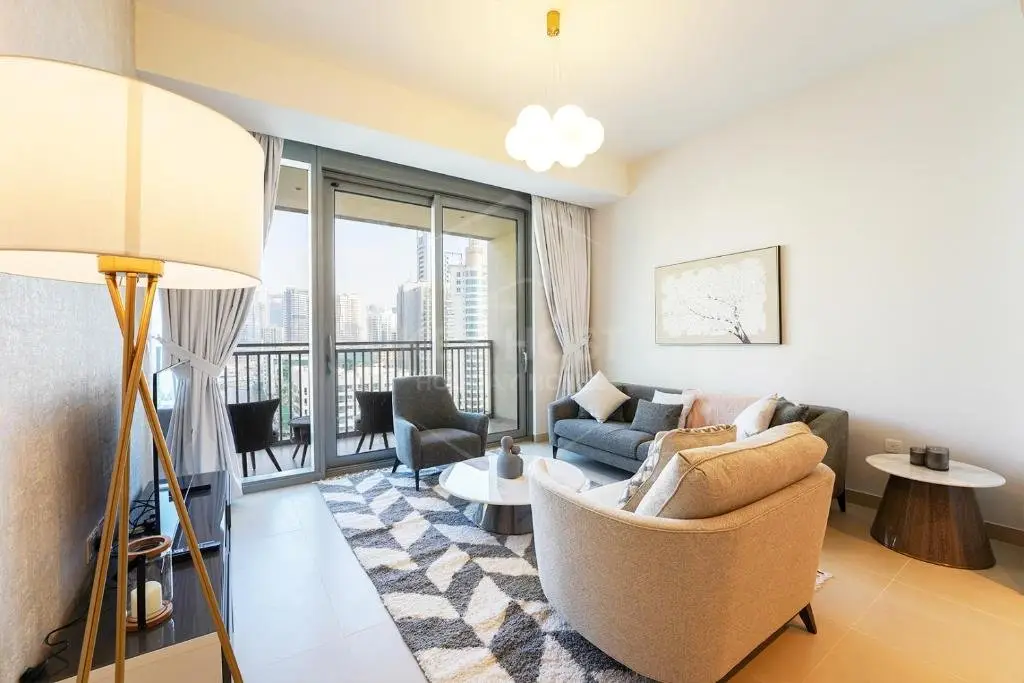 Дубай: KeyHost - Modern 1BR Sea View - 52 42 Towers Dubai Marina - K1240