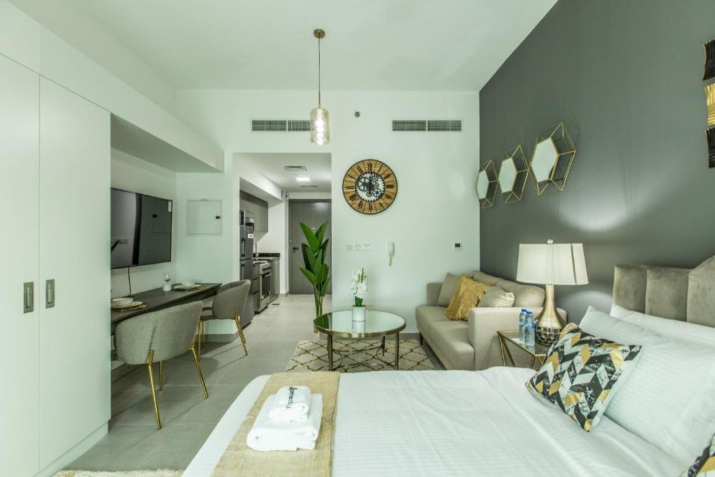 Дубай: Primestay - Chic & Gorgeous studio in Al Barsha